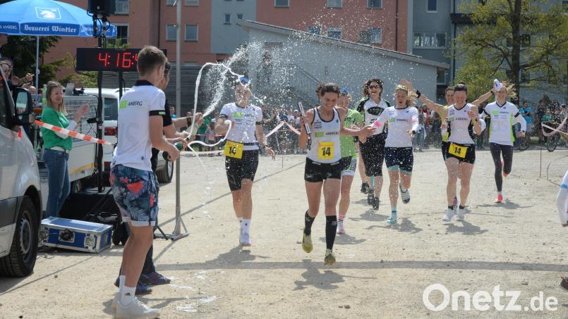 Auf Schlicht, den Zielort des Landkreislaufs heuer, soll 2023 Kirchenreinbach folgen. Feuerwehr und VfTN wollen das Laufsport-Spektakel im Mai als Zugpferd in ihr &quot;Fest der Vereine&quot; einbauen. Archivbild: Andreas Brueckmann
