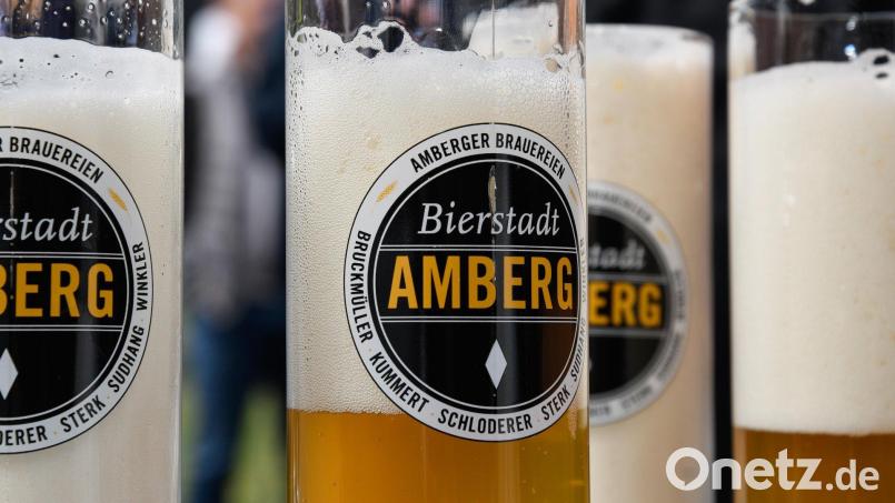 Das Amberger Bierfest und die sechs Brauereien der Stadt sind ein Aushängeschild. Amberg wurde jetzt vom Bayerischen Staatsministerium als &quot;GenussOrt&quot; ausgezeichnet. Bild: Petra Hartl