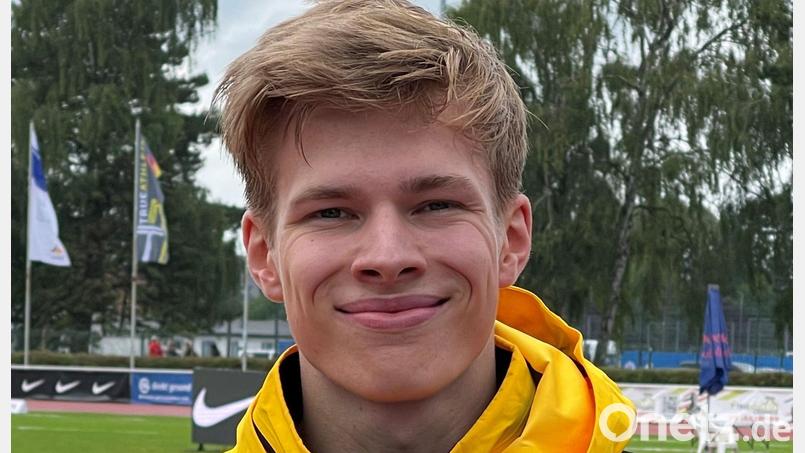 Deutscher U20-Meister über 200 Meter: Maximilian Achhammer. Bild: Achhammer/exb