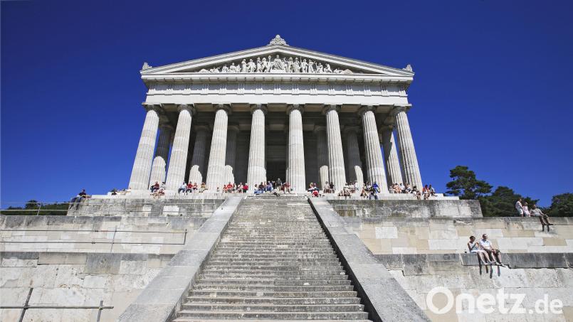 Die Walhalla entstand im Auftrag des bayerischen Königs Ludwig I. und gilt als eines der bedeutendsten deutschen Nationaldenkmäler des 19. Jahrhunderts. Archivbild: Sunny Celeste/dpa