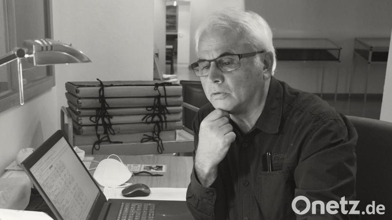 Familienforscher Alfred Kunz war Stammgast im Stadtarchiv Weiden. Hier war er auf Schatzsuche. Archivbild: Gabi Schönberger