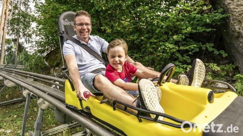 Der Erlebnisfelsen Pottenstein bietet Spaß für die ganze Familie Bild: Erlebnisfelsen Pottenstein