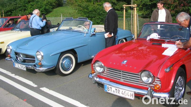 Am letzten Samstag im August treffen sich in Kemnath die Besitzer von Oldtimern mit ihren Schätzen. Bild: Peter Opolka