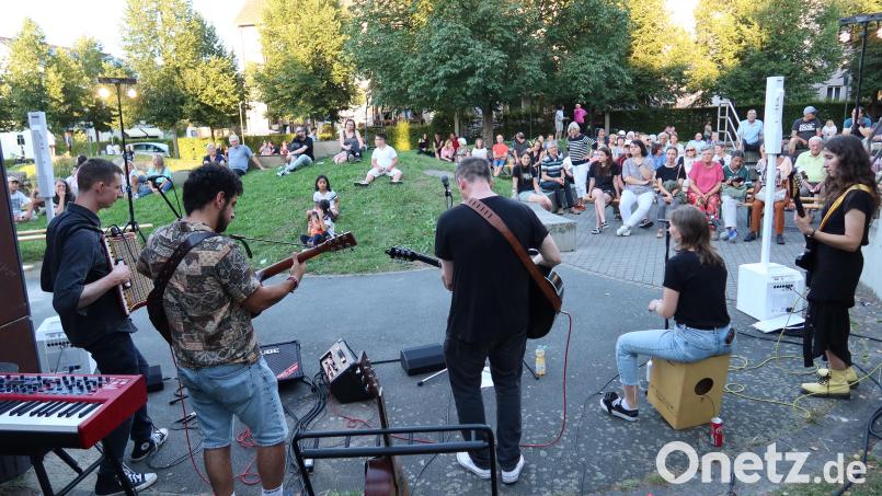 "The Train Rockers" im Stockerhutpark. Bild: Kunz