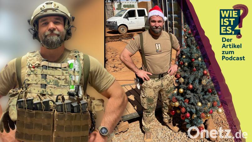 Hauptmann Ben war bisher in Mali, Litauen und zweimal in Afghanistan stationiert – dort war der Oberpfälzer auf heikler Mission unterwegs. Bildmontage: Hauptmann Ben/Bundeswehr/Marina Gube