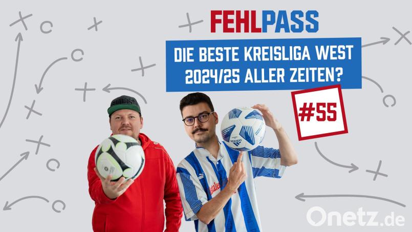 In der neuen Folge Fehlpass sprechen Schecki und Böhmi über die Kreisliga West. Bild: Marina Gube