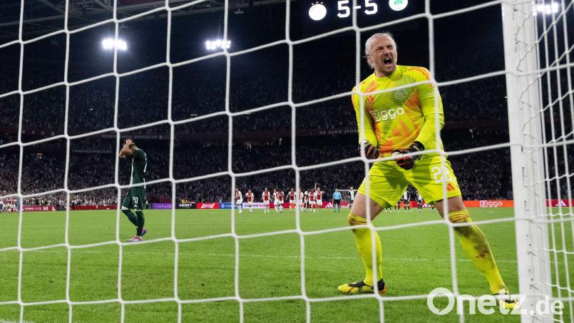 Der Held des Abends: Keeper Remko Pasveer. Bild: Olaf Kraak/ANP/dpa