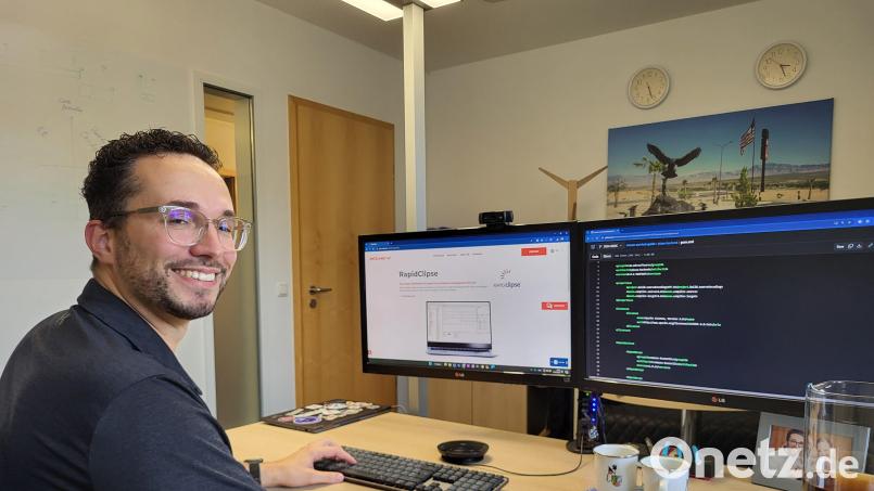 Richard Fichtner, Geschäftsführer bei der XDEV Software GmbH in Weiden. Bild: Wolfgang Würth