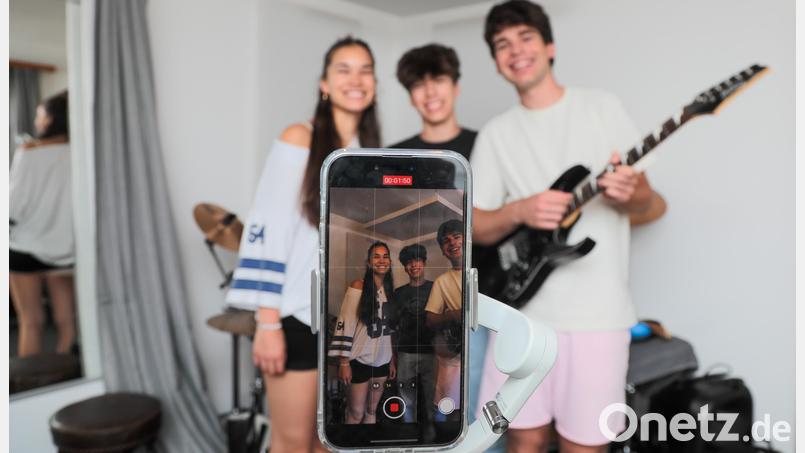 Die Videos der Geschwister Moritz, Veronika und Xaver, werden millionenfach geklickt. Bild: Wolfgang Steinbacher