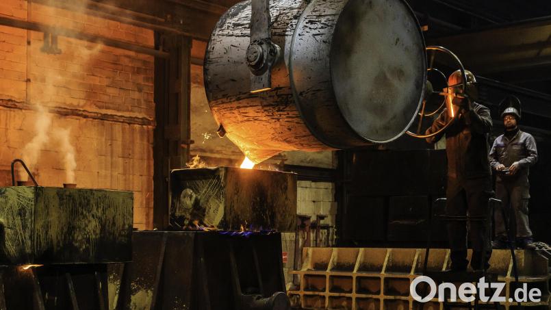 Bei Fronberg Guss werden Teile für große Maschinen und Motoren gegossen. Für das Werk im Schwandorfer Stadtteil ist ein Investor gefunden. Bild: Hösamer