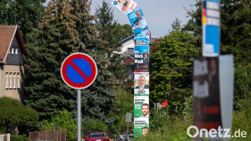 Wahlkampf im Osten: Am 1. September wird in Sachsen und Thüringen ein neuer Landtag gewählt. Ein Oberpfälzer mit Ostdeutschen Wurzeln erklärt, welche Ursachen er für die befürchteten Wahlergebnisse verantwortlich macht - und wie ungleich Osten und Westen tatsächlich sind. Symbolbild: Hendrik Schmidt/dpa
