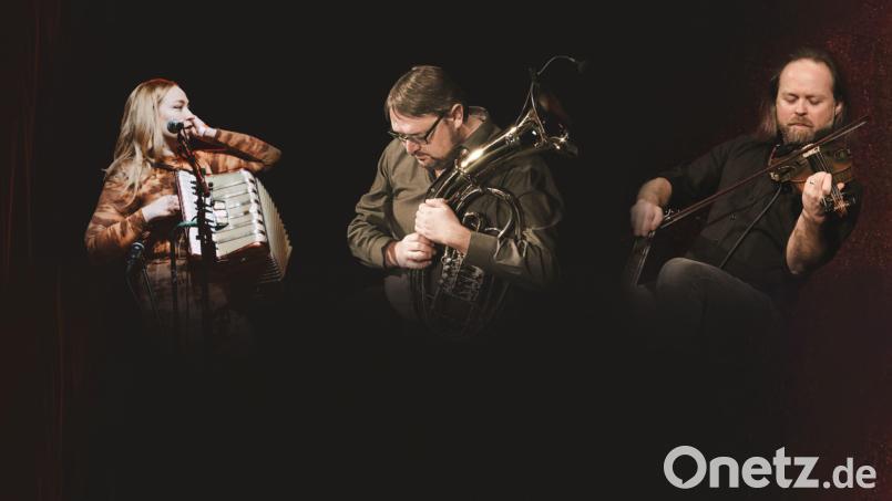 Die Band Wurzelwasser tritt im Schloss in Theuern auf. Bild: Wurzelwasser/exb