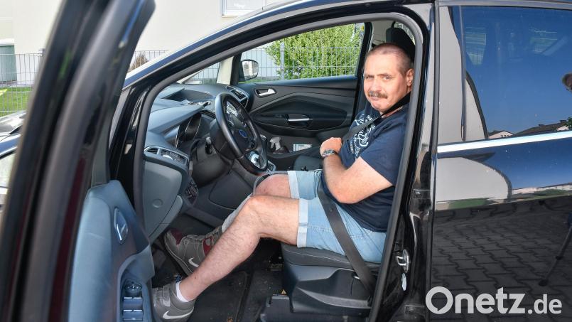 Stephan Horst ist auf ein behindertengerechtes Auto angewiesen, um am sozialen Leben in Sulzbach-Rosenberg und der Umgebung teilnehmen zu können. Bild: Petra Hartl