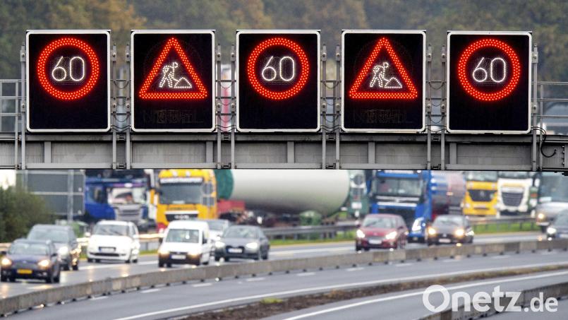 An der A3 bei Regensburg werden aufgrund einer Baustelle an Wochenenden im September und Oktober Staue erwartet. Symbolbild: Hauke-Christian Dittrich /dpa