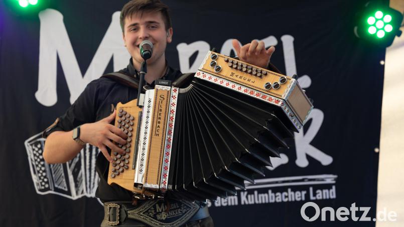 Marcel Benker auf Dorffest in Boxdorf bei Erbendorf. Bild: Roland Wellenhöfer