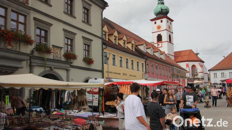 Im vergangenen Jahr war das Interesse am Tirschenreuther Herbstmarkt recht verhalten. Archivbild: kro