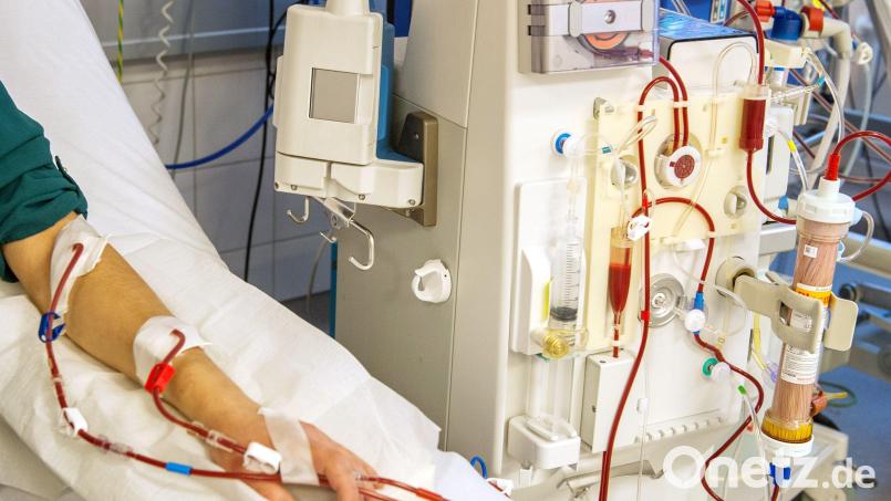Die Lichter des Dialysezentrums am Krankenhaus Tirschenreuth bleiben auch künftig aus. Auch nach dem Widerspruch gegen den Beschluss des Zulassungsausschusses gab es eine Abfuhr. Symbolbild: Hauke-Christian Dittrich/dpa