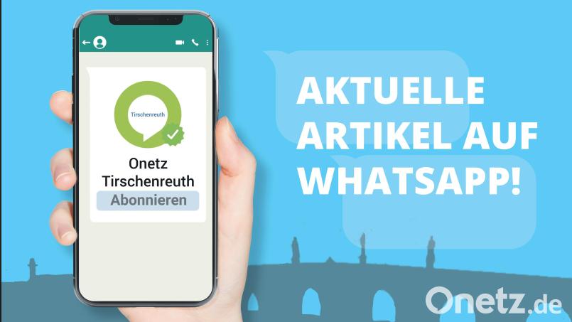 Das Onetz ist auch mit einem Kanal für den Landkreis Tirschenreuth beim Messenger Whatsapp vertreten. Bild: Marco Meier