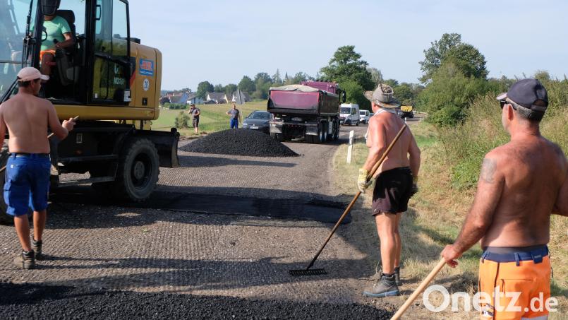 Die Straßenbauarbeiten zwischen Ziegelhütte und Ellenbach bei Floß sind bald abgeschlossen. Bild: le