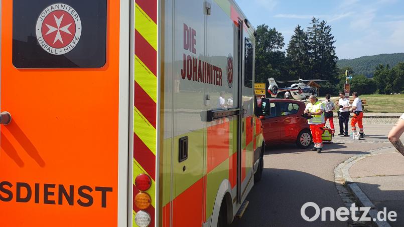 Bei einem Unfall in Perschen (Stadt Nabburg) ist ein Motorradfahrer schwer verletzt worden. Bild: Hösamer