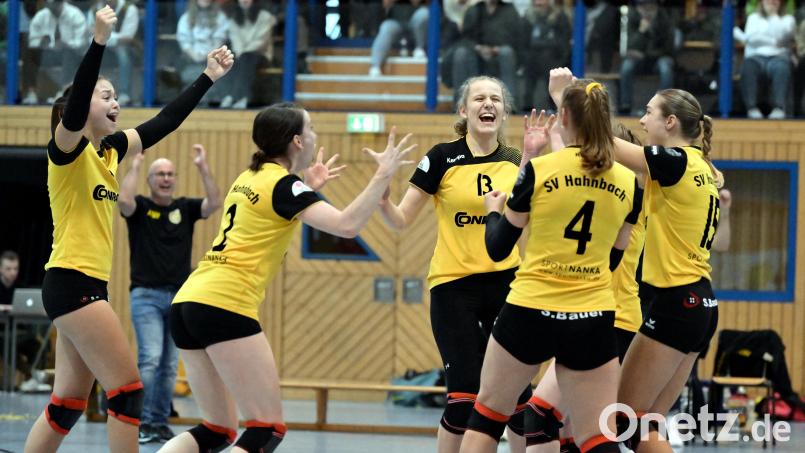 Die Volleyballerinnen des SV Hahnbach treffen am Freitag in Schnaittenbach auf die Bayern-Auswahl. Archivbild: Hubert Ziegler