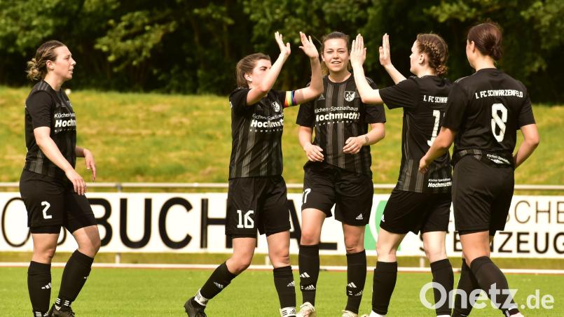 Die Schwarzenfelder Mädels durften auch beim Pokalspiel in Schwandorf jubeln. Archivbild: ham