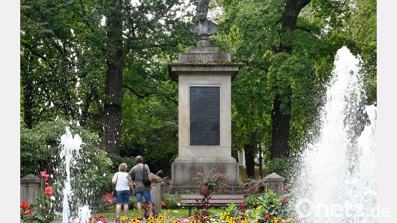 Mit dieser Bronzebüste setzte die Stadt Amberg vor 200 Jahren dem damaligen Landesvater, König Max I. Joseph, ein Denkmal. Bild: Petra Hartl