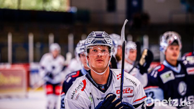 Mads Larsen fehlt den Blue Devils Weiden zum Saisonstart in der DEL2. Archivbild: Werner Moller/exb