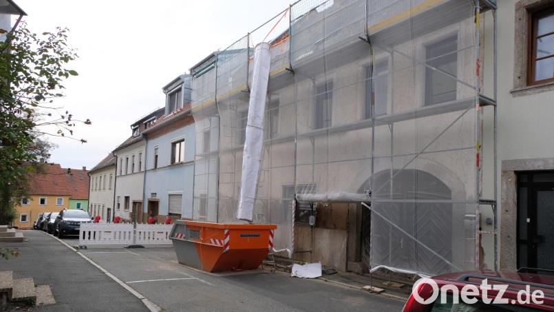 Die Totalsperrung des Straßenteilstücks auf dem Judenberg. Bild: le