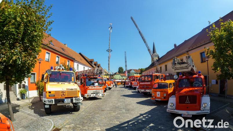Zur Kirchweih am Wochenende organisiert die Historische Feuerwehr Windischeschenbach wieder ein Oldtimer-Treffen. Archivbild: Wilhelm Daubner