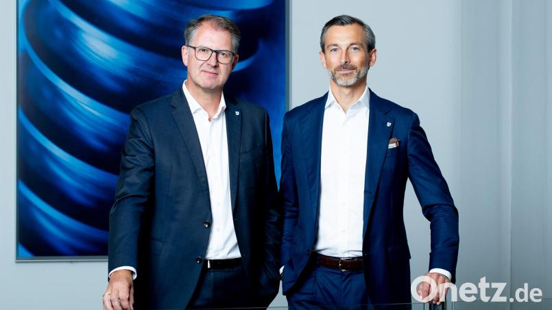 Die neuen Chefs: Raphael Wolfram (rechts) wird zum 1. Juli 2025 neuer CEO von Röchling Industrial. Martin Schüler wird zum 1. Februar 2025 neuer CEO von Röchling Automotive. Bild: Röchling