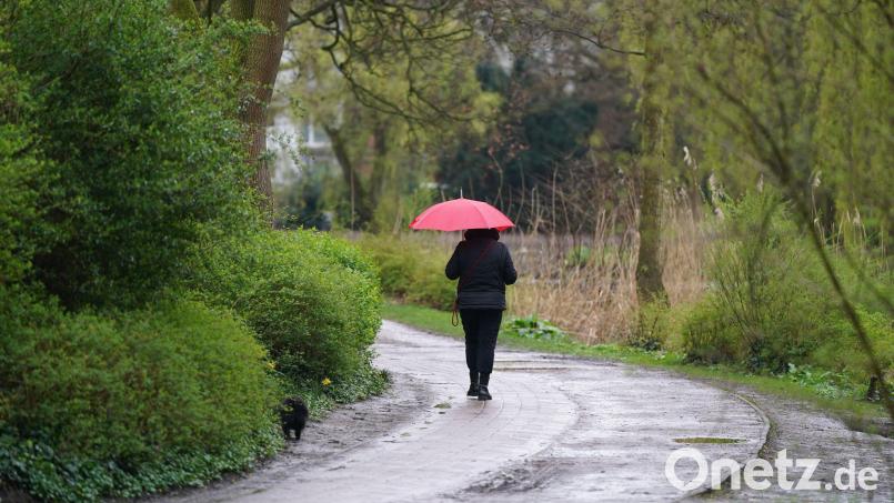 Am Wochenende gibt&#039;s viel Regen - in der Oberpfalz aber keine große Hochwassergefahr. Symbolbild: Marcus Brandt/dpa