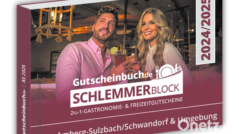 Schlemmerblock für die Region Amberg-Sulzbach/Schwandorf Bild: gutscheinbuch.de