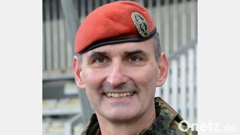 Generalmajor Jörg See als Kommandeur der Panzerbrigade 12 Oberpfalz, damals noch im Rang eines Oberst. Bild: Petra Hartl