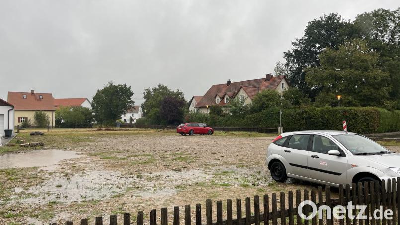 Auf diesem Grundstück in der Frühlingsstraße soll eine Kindertagesstätte in Containerbauweise entstehen Bild: sns
