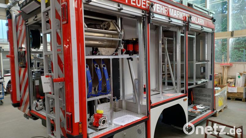 Das HLF 20 für die Feuerwehr Winklarn nimmt Gestalt an. Voraussichtlich Mitte November wird es geliefert. Bild: amö
