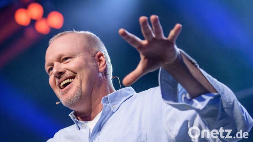 Stefan Raab ist zurück! Nach einer jahrelangen Schaffenspause startet der Kult-Moderator wieder mit einer eigenen Show bei RTL+. Archivbild: Matthias Balk/dpa