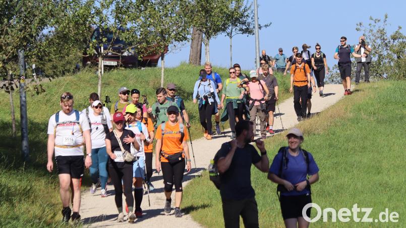 Noch ist das Teilnehmerfeld am Annaberg eng zusammen. Doch das sollte sich schnell ändern. Bild: mfh