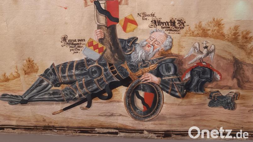 Der Behaim-Stammbaum von 1207. Bild: Edith Kolb