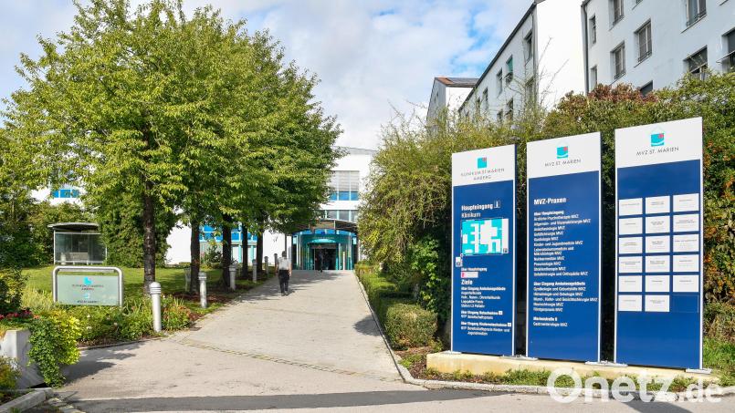 Dem Klinikum St. Marien in Amberg fehlen für die Jahre 2024 und 2025 voraussichtlich 18,5 Millionen Euro. Bild: Petra Hartl