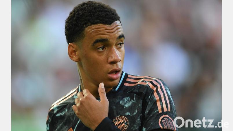 Jamal Musiala zählt beim FC Bayern zu den größten Hoffnungsträgern für die kommenden Jahre. Bild: Swen Pförtner/dpa