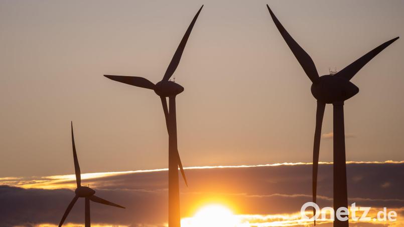 Der Marktgemeinderat von Parkstein hält trotz Widrigkeiten an dem geplanten Windpark &quot;Eichentratt&quot; fest und will erneut Anträge stellen. Symbolbild: Klaus-Dietmar Gabbert/dpa