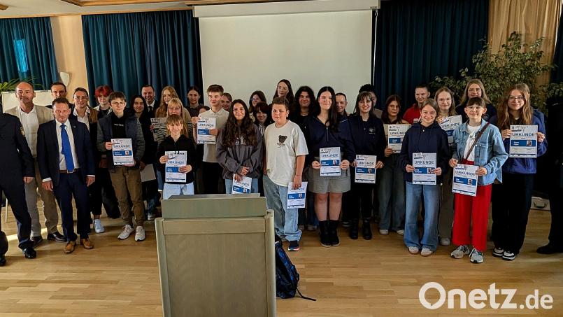 Weiden hat 29 neue Schoolguards. Bild: R. Kreuzer