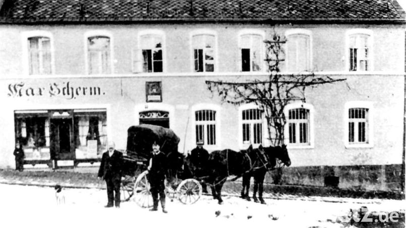 So sah die Eschenbacher Post 1908 aus. Bild: Archiv Heimatverein