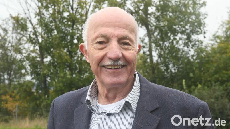 Josef Gebhardt erhält am 7. Oktober die Goldene Bürgermedaille der Stadt Weiden. Bild: Gabi Schönberger