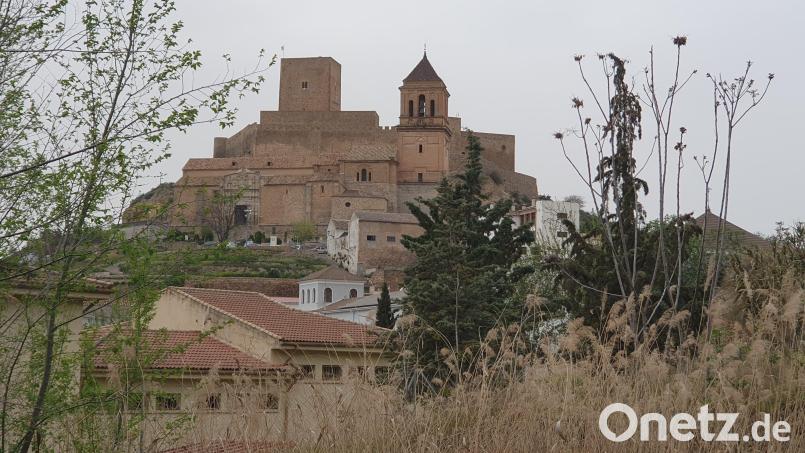 An einer einst strategisch wichtigen Stelle Andalusiens gelegen: das Castillo de Alcaudete, eine Burg des Calatrava-Ordens. Bild: Alexandra Frank/dpa