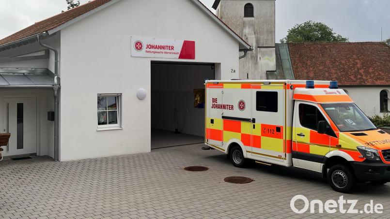 Der Rettungsdienst am 2019 geschaffenen Standort in Wernersreuth bleibt auch in den kommenden zehn Jahren in den Händen der Johanniter. Bild: Alexandra Beck/exb