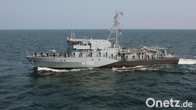 Seit 1996 ist das Minenjagdboot &quot;Sulzbach-Rosenberg&quot; auf den Weltmeeren – aber hauptsächlich in der Ostsee – unterwegs. Es hat einen Spezialrumpf aus nicht-magnetisiertem Stahl und kann sich so gefahrlos in Minenfeldern bewegen, selbst Minensperren legen oder Minentaucher absetzen. Archivbild: Björn Wilke/Bundeswehr