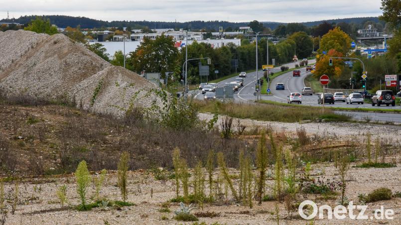 Das ehemalige Zinkl-Areal in Amberg. Rechts im Bild die Nürnberger Straße (Bundesstraße 85) Richtung Sulzbach-Rosenberg. Bild: Stephan Huber