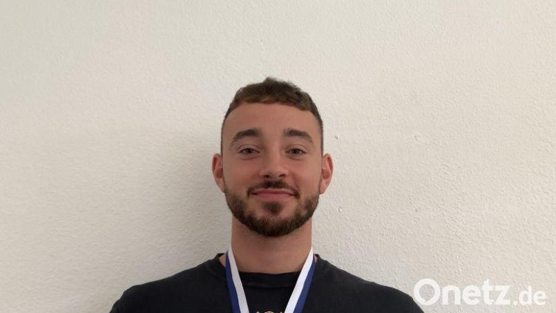Florian Stubenvoll ist bayerischer Vizemeister. Bild: bim